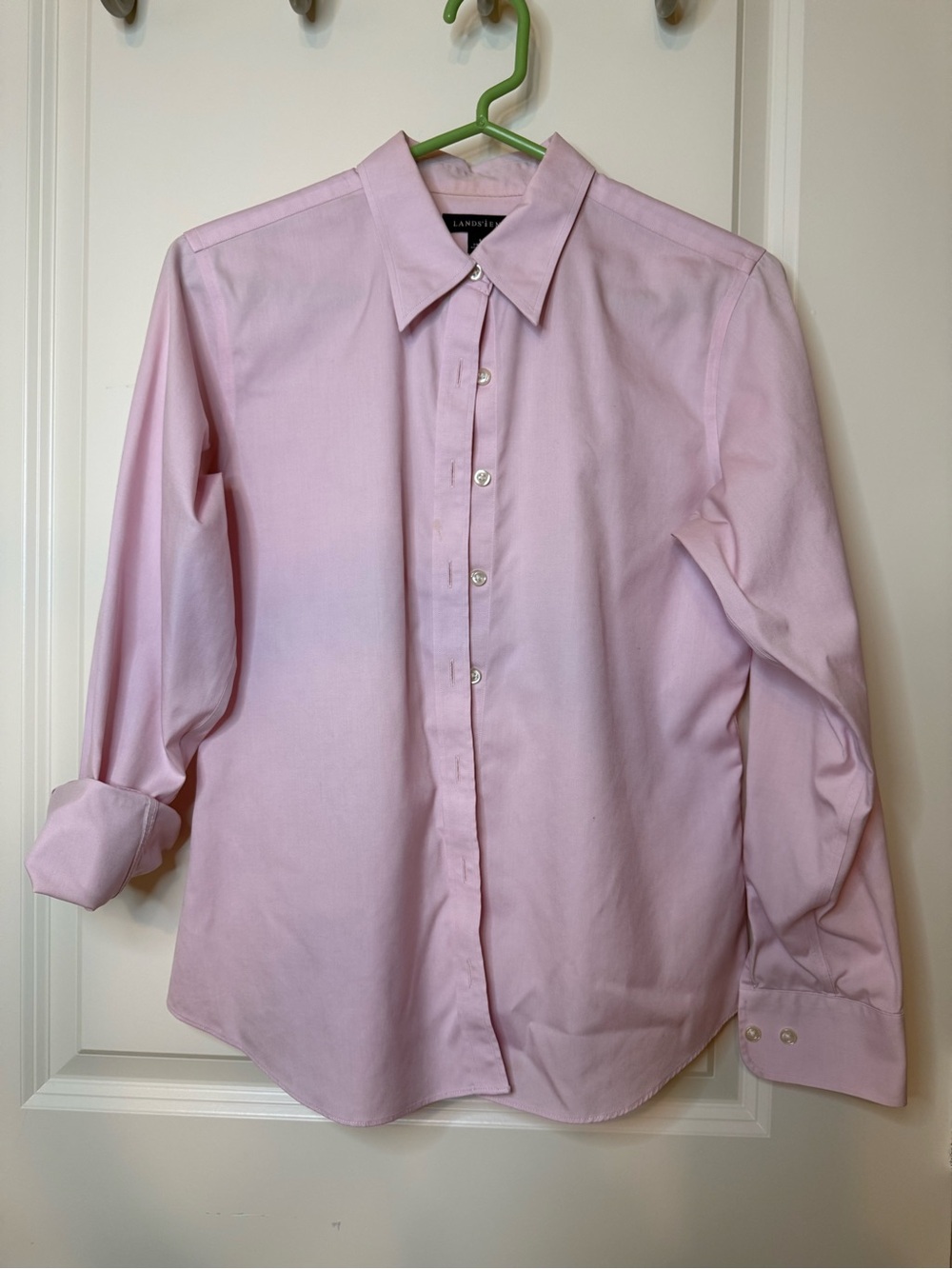 Lands End Women’s Light Pink Shirt